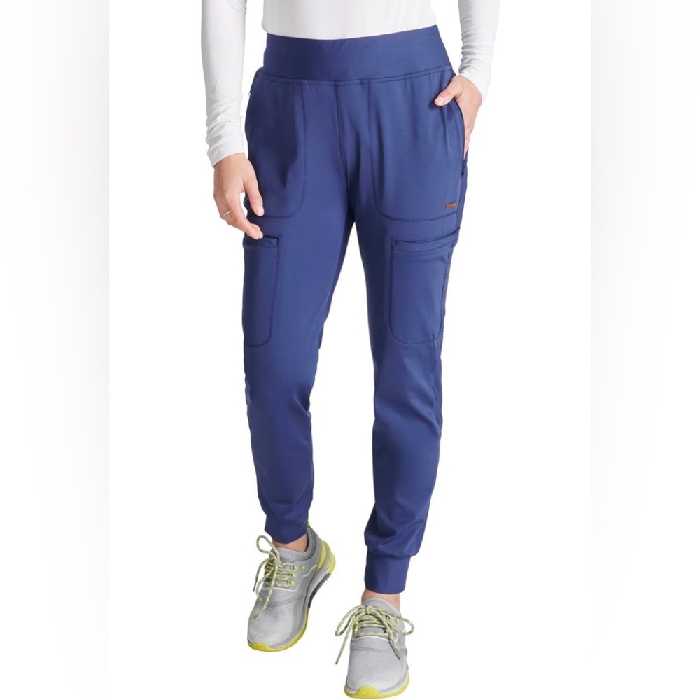NWT Cherokee Form Mid-Rise Jogger Scrub Pant - Small - Picture 7 of 12